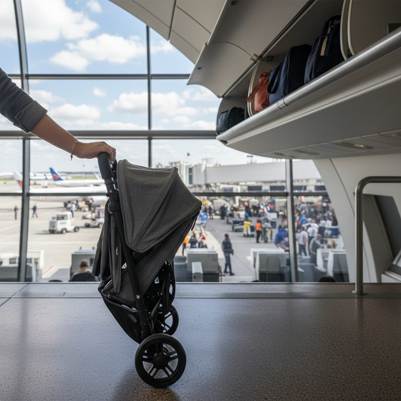 Poussette en Avion : Guide Pratique Complet