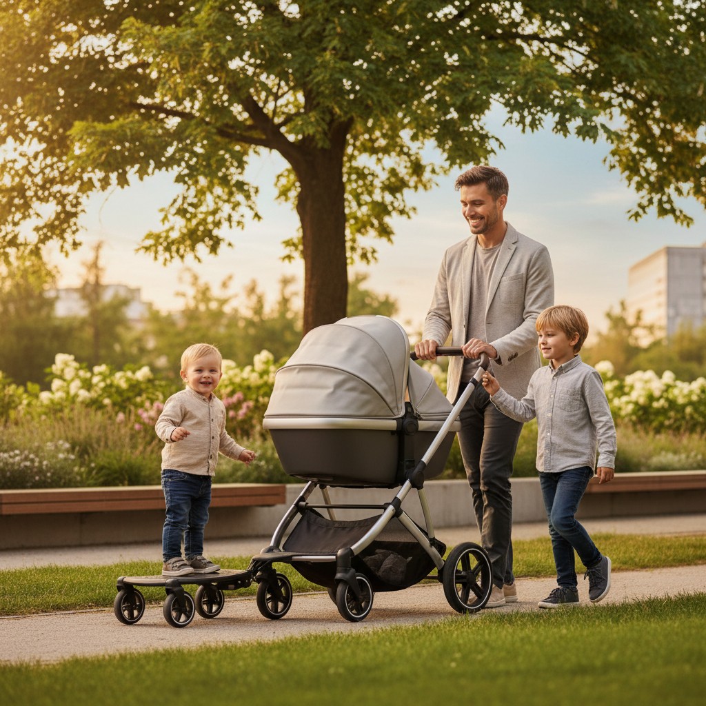 Poussette pour 2e Enfant : Solutions pour Gérer Bébé et un Bambin