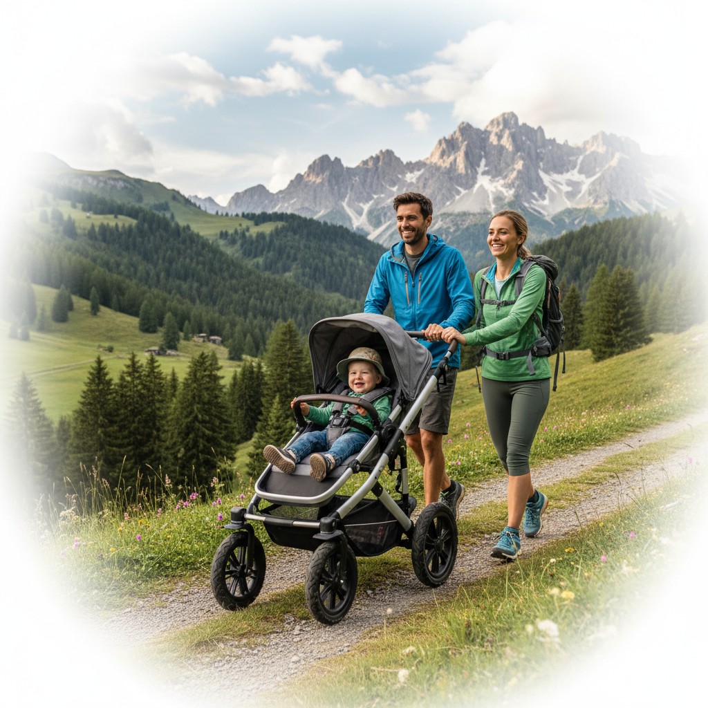 Poussette en Montagne : Guide Complet pour Sortir en Altitude