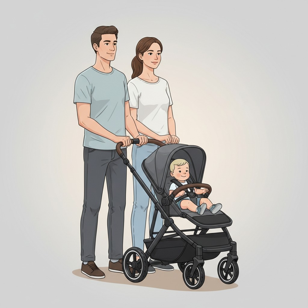 Poussette pour Parents Grands : Comment Choisir et Éviter les Douleurs Dos