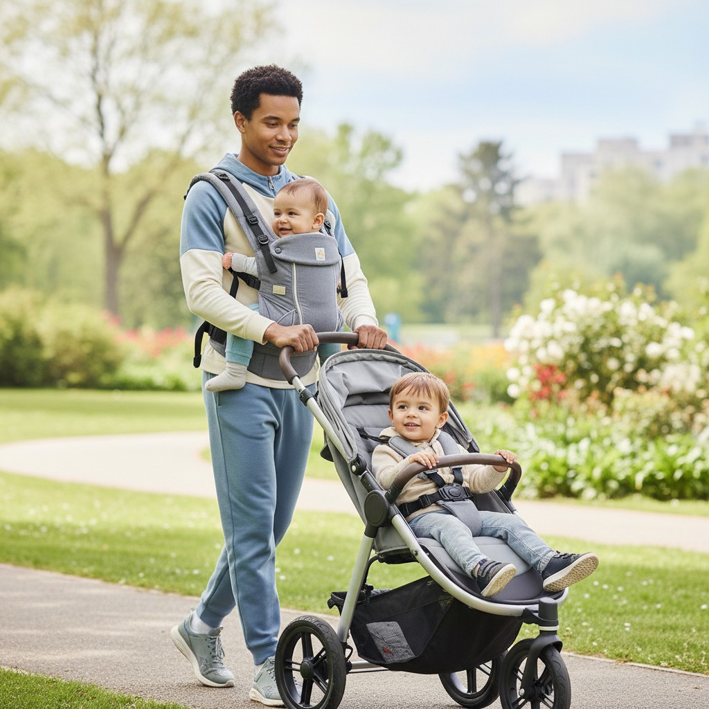 Poussette ou Porte-Bébé : Comment Choisir et Peut-on Combiner les Deux ?